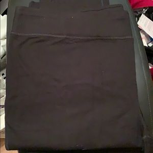 Women’s plus size 3x capri workout pants - new